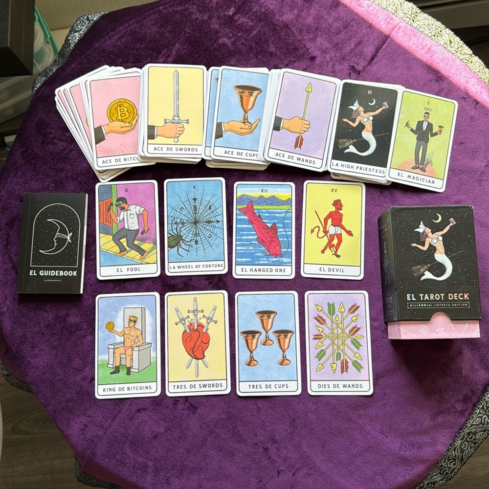 El Tarot Deck Millennial Loteria Edition Latinx Magic
